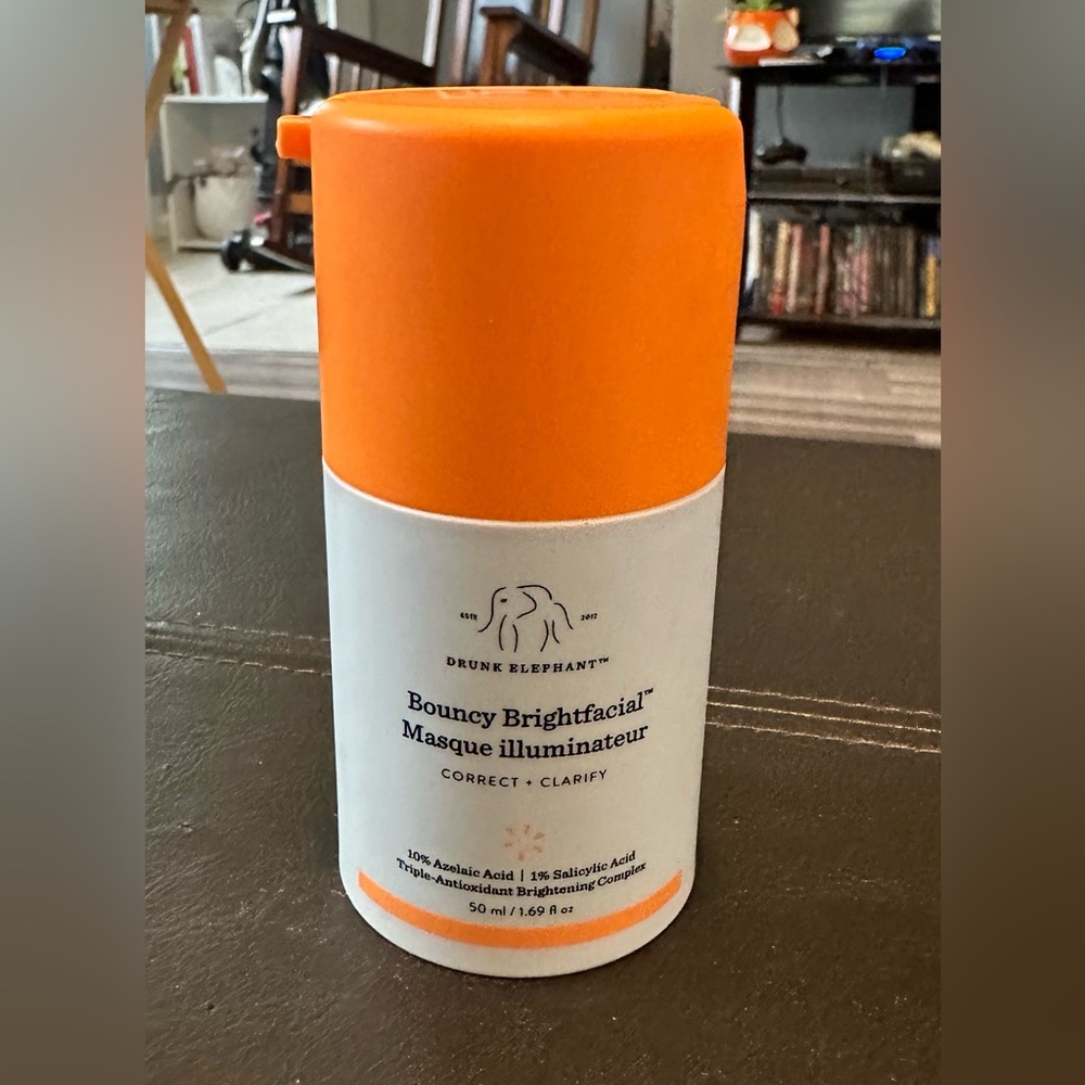 Drunk Elephant Bouncy Brightfacial!